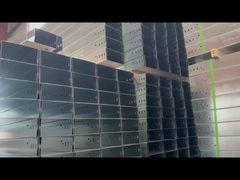 Tipo de ponte de cabos galvanizados de aço por enxaguatório para gestão de cabos de prata de trabalho médio