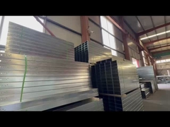 Tela de cabos de aço personalizado de tipo de fosso Altura ajustável acabamento prateado montado na parede