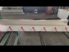 Caixa de cabo de aço inoxidável de acabamento polido com secção reta