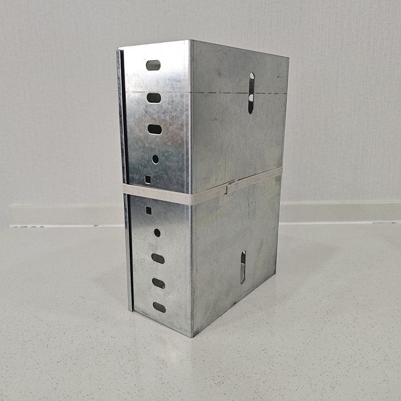 Kit de bandeja de cabo galvanizado montado em parede / chão para sistema de suporte de cabo