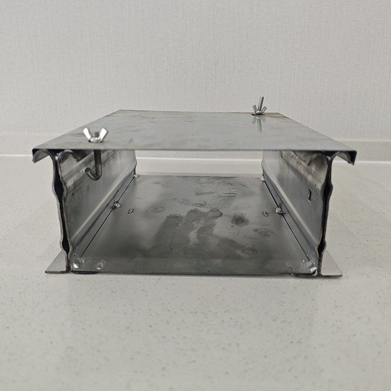 Caixa de cabo de fundo sólido interior com comprimento personalizado e acabamento galvanizado
