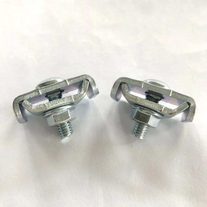 Acessórios de bandejas de cabos de aço galvanizados de trabalho pesado para instalações em parede com resistência à corrosão