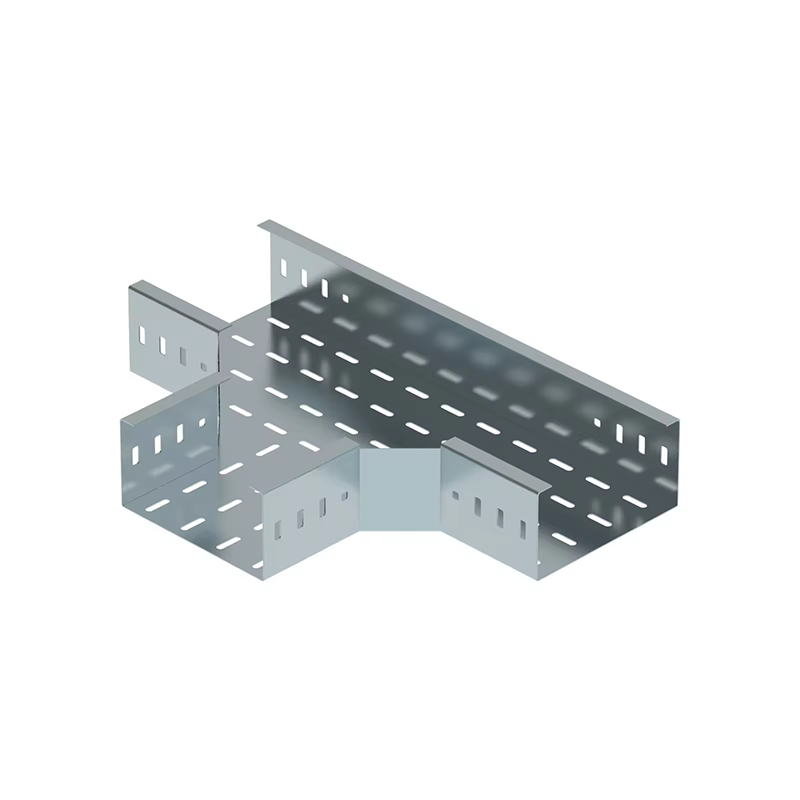 Bandeja de cabos galvanizada montada na parede com design que economiza espaço e alta capacidade de fornecimento para gerenciamento eficiente de cabos